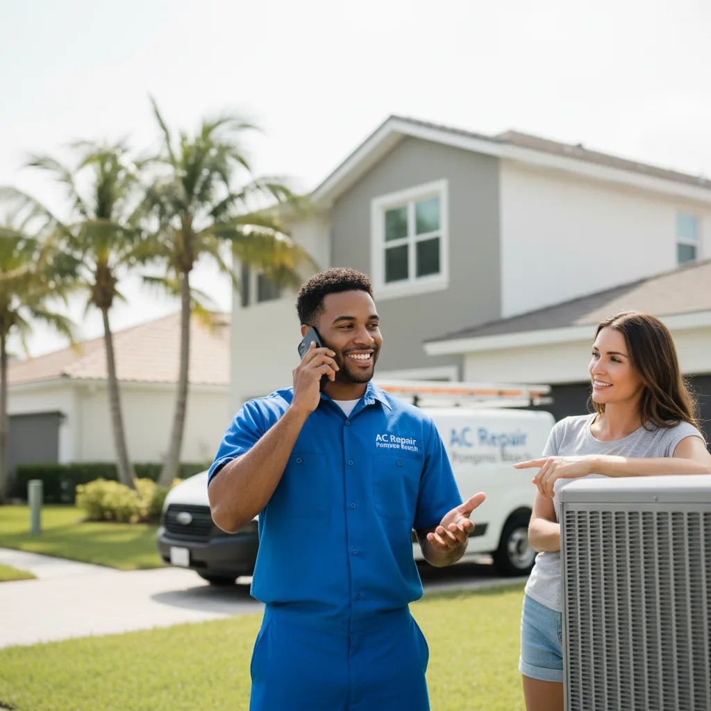AC Repair Pompano Beach customer support in Hansville